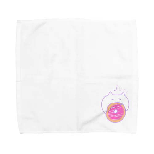 ネーム入りネコ Towel Handkerchief