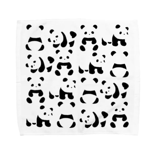 なんだかんだぱんだ Towel Handkerchief