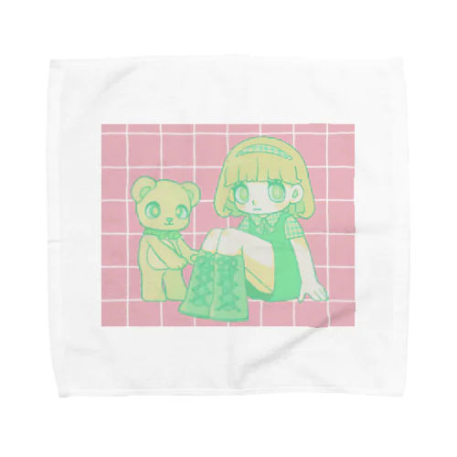 森のおともだち Towel Handkerchief