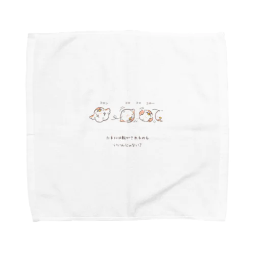 転がるピヨ吉 Towel Handkerchief