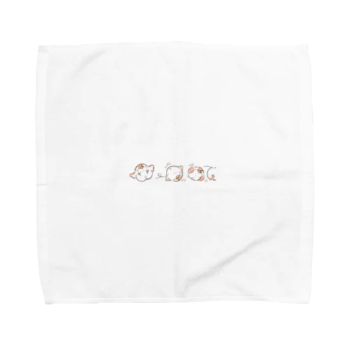 転がるピヨ吉（文字無しver.） Towel Handkerchief