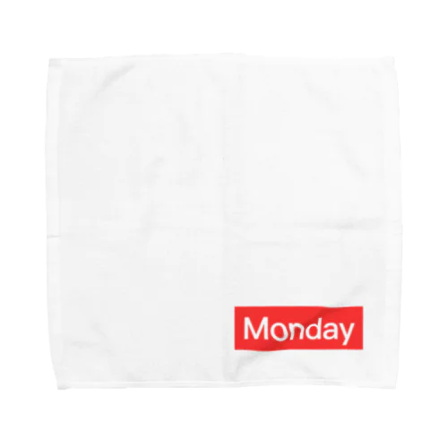 何曜日？Monday 月曜日 Towel Handkerchief