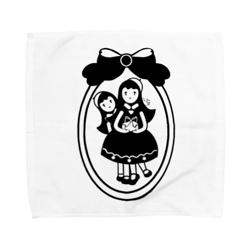 ふたごちゃん記念写真 Towel Handkerchief