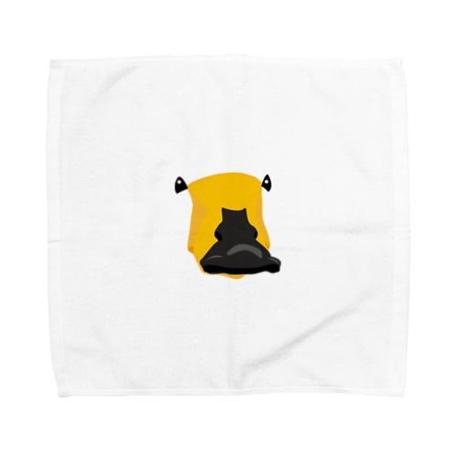 オオハクチョウの顔 Towel Handkerchief