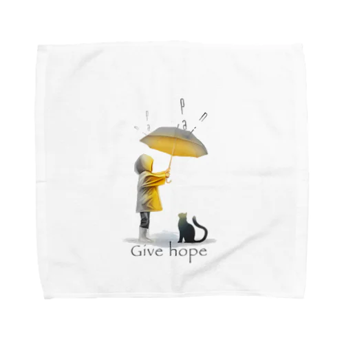 Give hope Towel Handkerchief