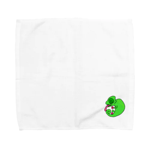 まるかわカメレオン Towel Handkerchief