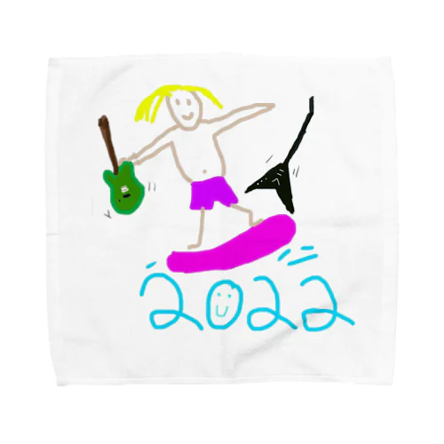 サーフギタリスト Towel Handkerchief