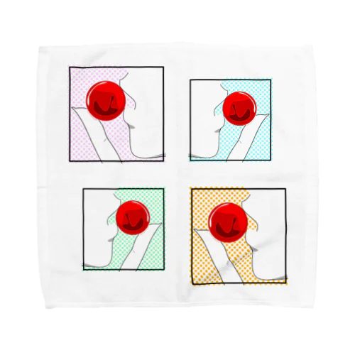 melty kiss4 Towel Handkerchief