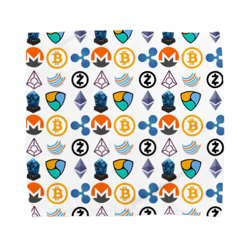 仮想通貨Tシャツ Towel Handkerchief