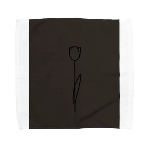  darkcharcoal chocolateBrown Towel Handkerchief
