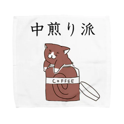 中煎り派@靴下猫 Towel Handkerchief