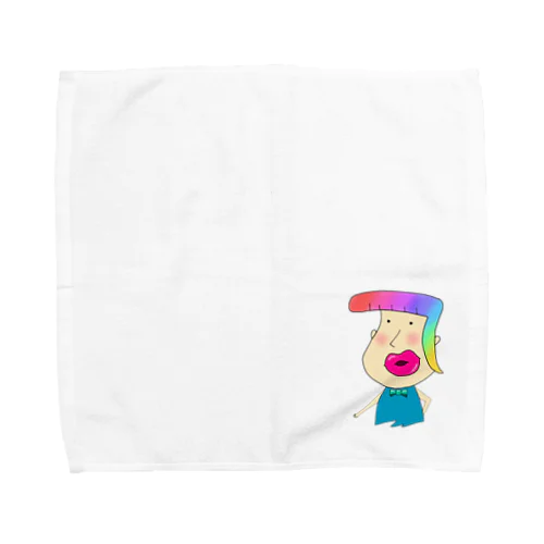 ラッキーセブンくん Towel Handkerchief