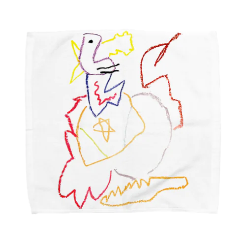 アートセラピーのじかん１ Towel Handkerchief