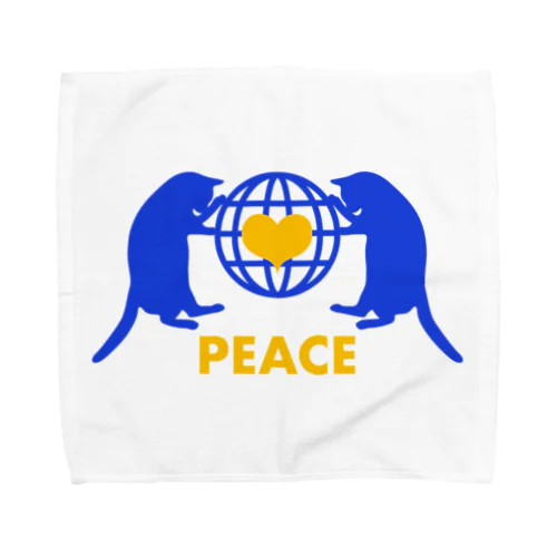 peace  タオルハンカチ