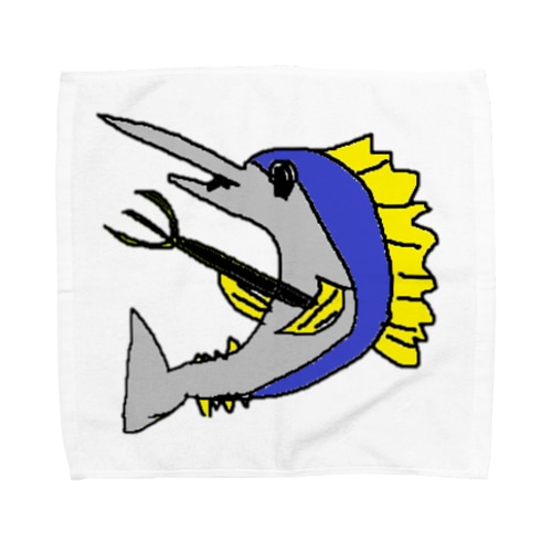 かじきまぐろハンカチ Towel Handkerchief