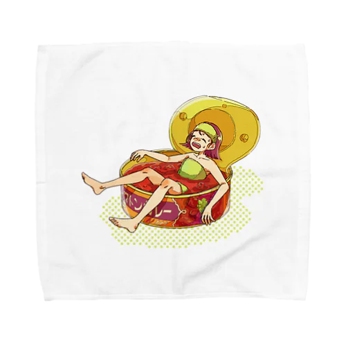 カレーの缶詰 Towel Handkerchief