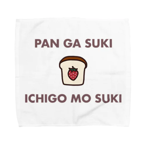 いちごぱんこ Towel Handkerchief