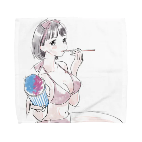 棚橋桃音 Towel Handkerchief