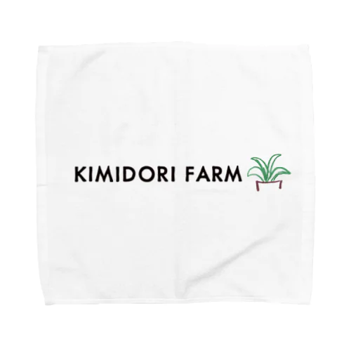 KIMIDORI FARM ロゴグッズ Towel Handkerchief