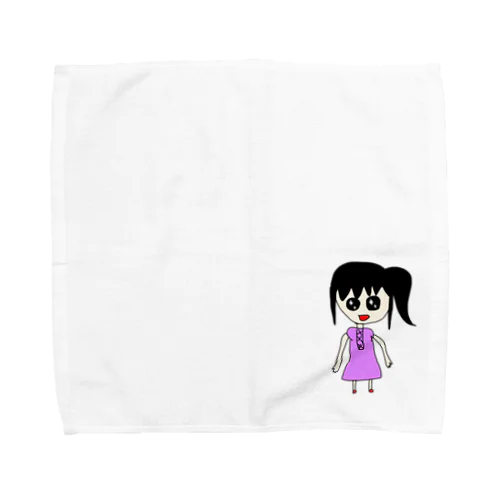 幼稚園児が描いたような絵 Towel Handkerchief