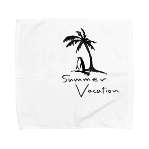 サマーバケーション　summer vacation ペンギンの夏休み Towel Handkerchief