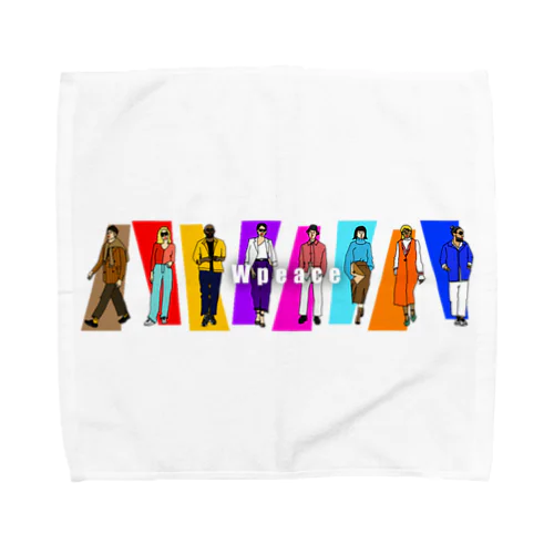 - W peace - Towel Handkerchief