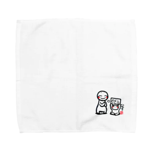 丑から始まるほの干支シリーズ～寅 Towel Handkerchief