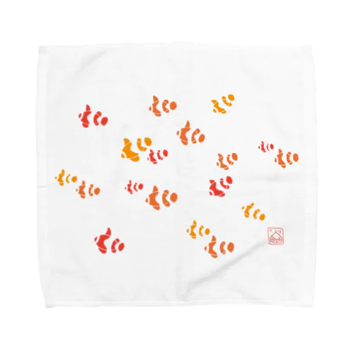 カクレクマノミ Towel Handkerchief