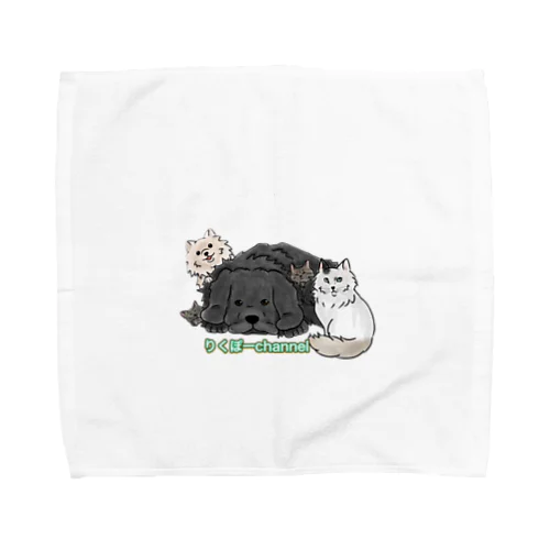 りくぽーchannelオリジナル Towel Handkerchief