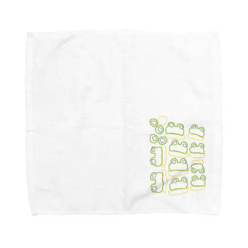 FROG COOKIEs Towel Handkerchief