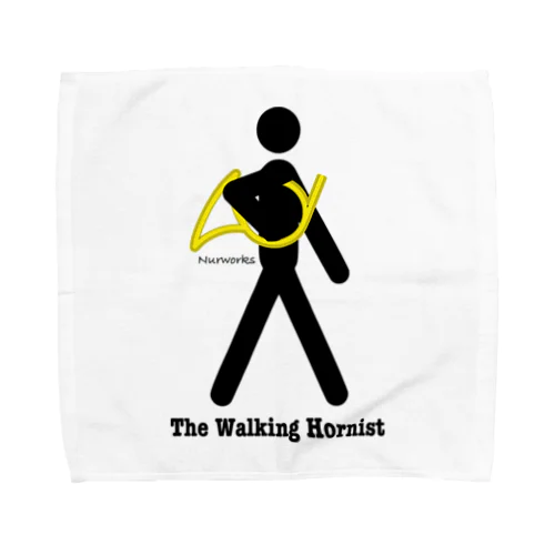 The Walking Hornist w/ Logo Towel Handkerchief