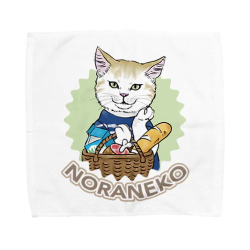 お買い物猫 Towel Handkerchief