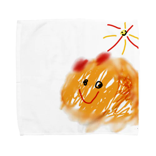 猫のねこ Towel Handkerchief