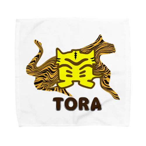 こんなカンジ？（漢字）　寅！トラ！TORA！ Towel Handkerchief