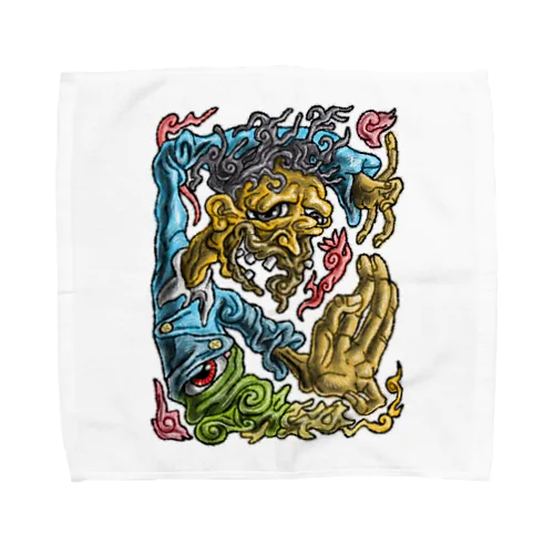 火の玉拳法 Towel Handkerchief