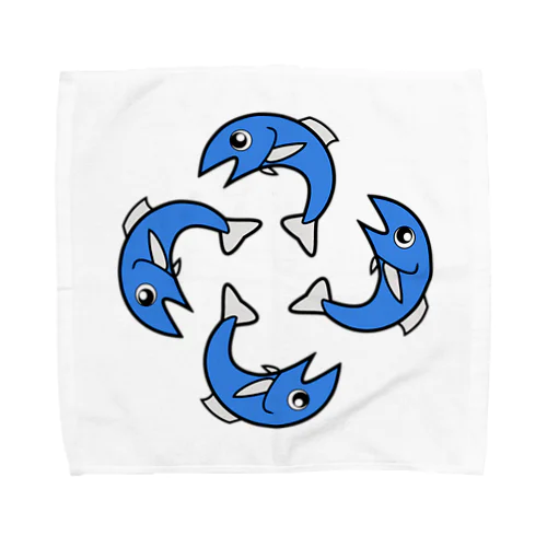 ＦＩＳＨ卍 Towel Handkerchief