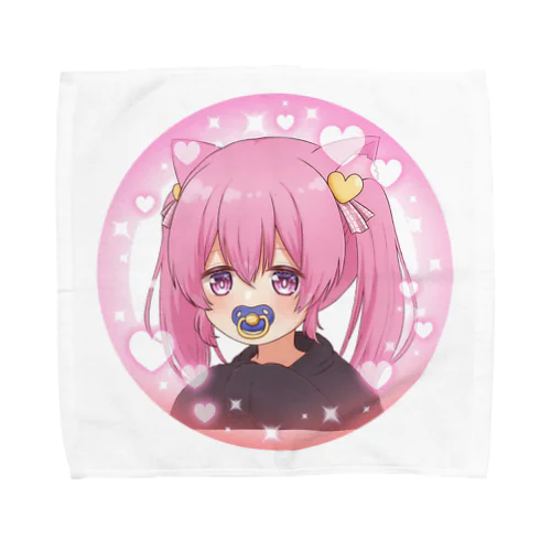 豚あちゃん豚です Towel Handkerchief