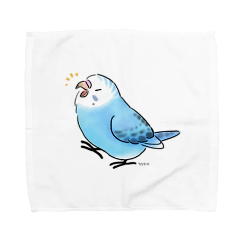 ごきげんインコ Towel Handkerchief