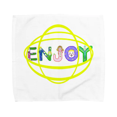 イニシャルズ⭐︎ENJOY Towel Handkerchief