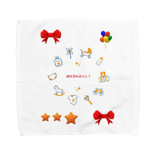 タオルハンカチ Towel Handkerchief