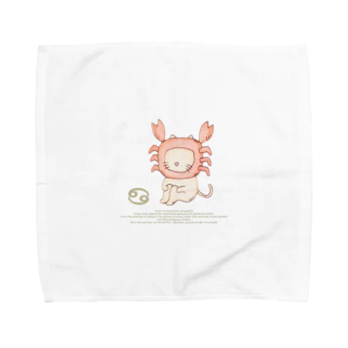 12星座猫 蟹座♋ Towel Handkerchief