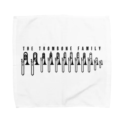 THE TROMBONE FAMILY タオルハンカチ