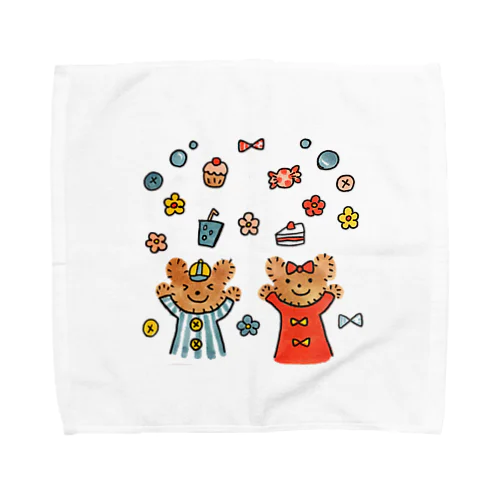 からふるくまちゃん Towel Handkerchief