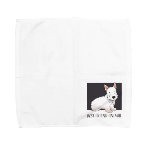 スコティッシュテリア/BFA Towel Handkerchief