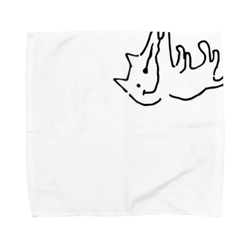 ねむいねこ Towel Handkerchief