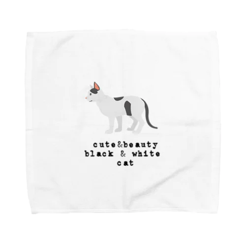 猫1-16 ぶち猫 Towel Handkerchief