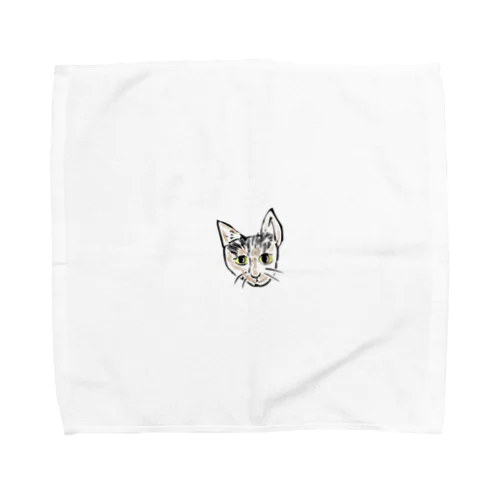 ネコマッシグラ Towel Handkerchief