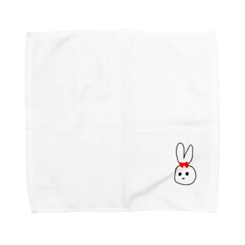 ぶさいくなうさぎ Towel Handkerchief