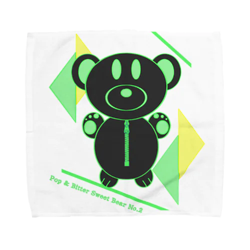 Pop & Bitter Sweet Bear No.2 타월 손수건