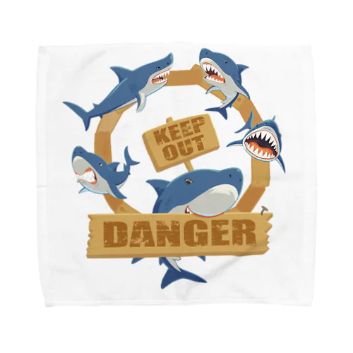 KEEP OUT　カラーVer. Towel Handkerchief